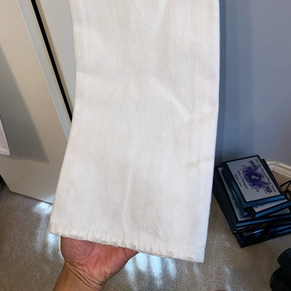 Lucky Brand Women's White Straight Leg Jeans 28 - Picture 12 of 14